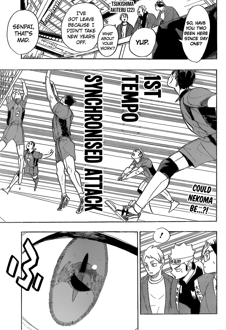 Haikyuu!! chapter 297 page 6