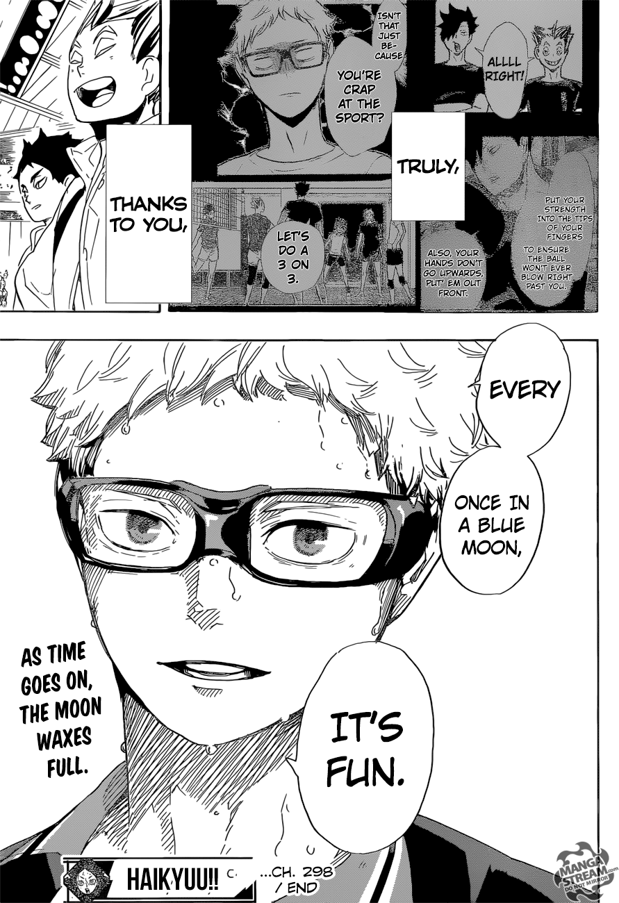 Haikyuu!! chapter 298 page 17