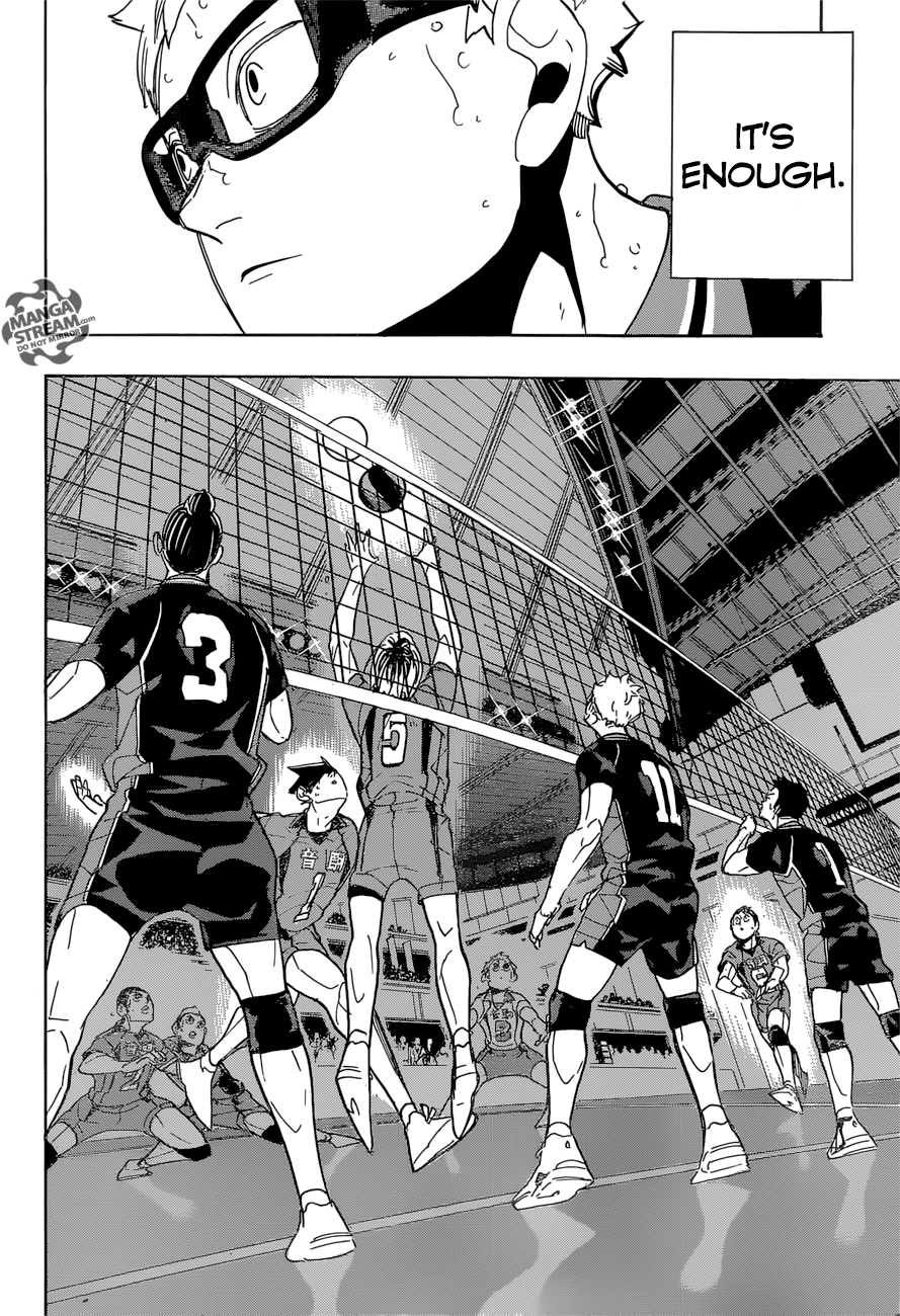 Haikyuu!! chapter 298 page 9