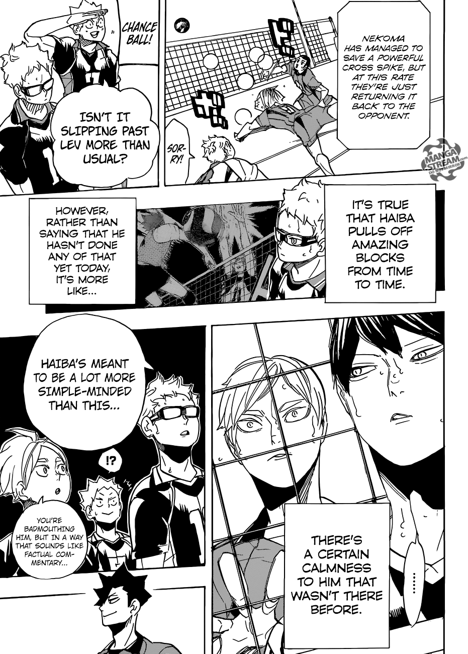 Haikyuu!! chapter 299 page 10