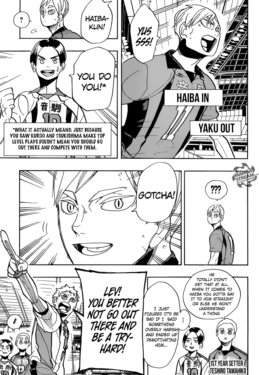 Haikyuu!! chapter 299 page 4