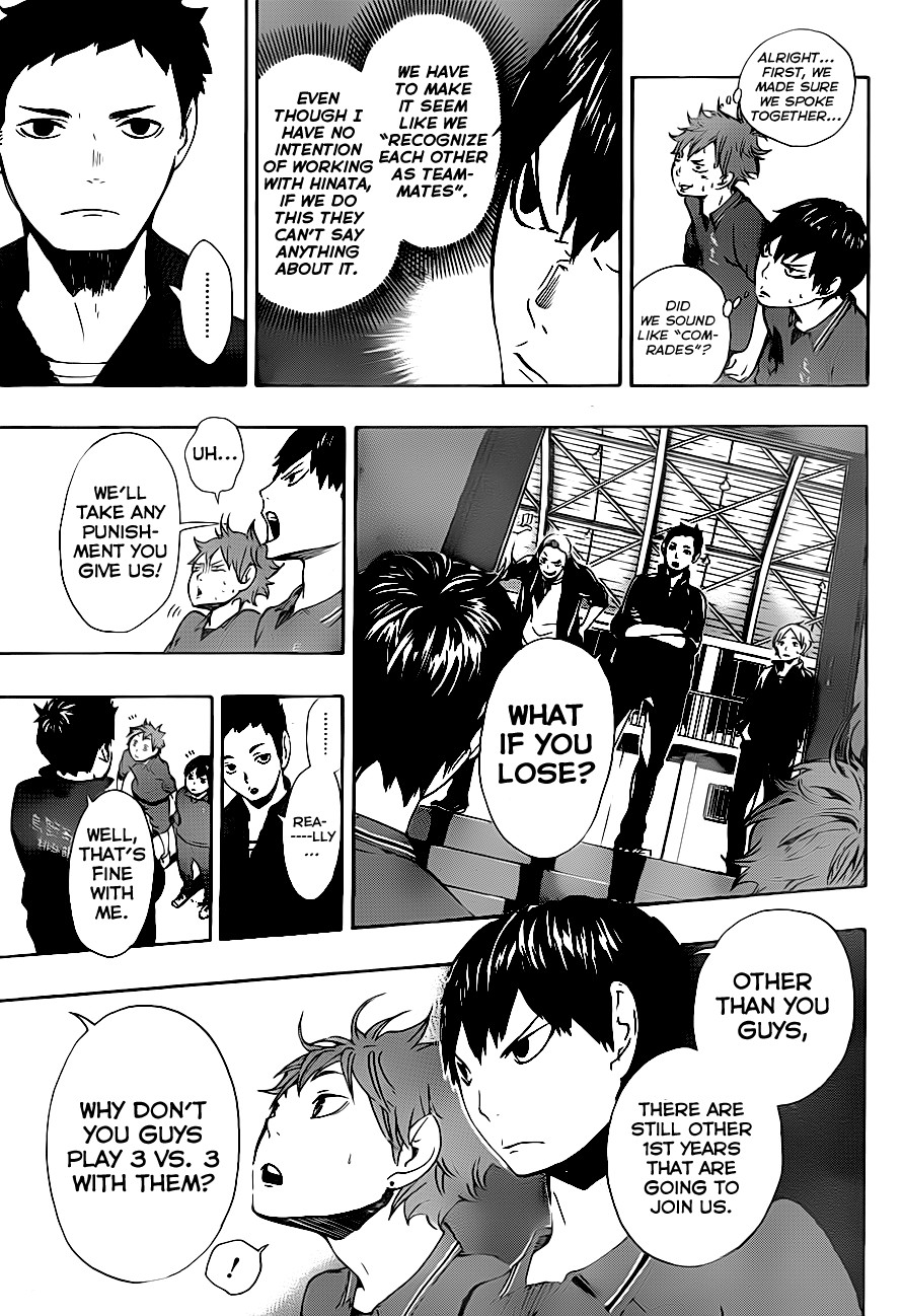 Haikyuu!! chapter 3 page 13