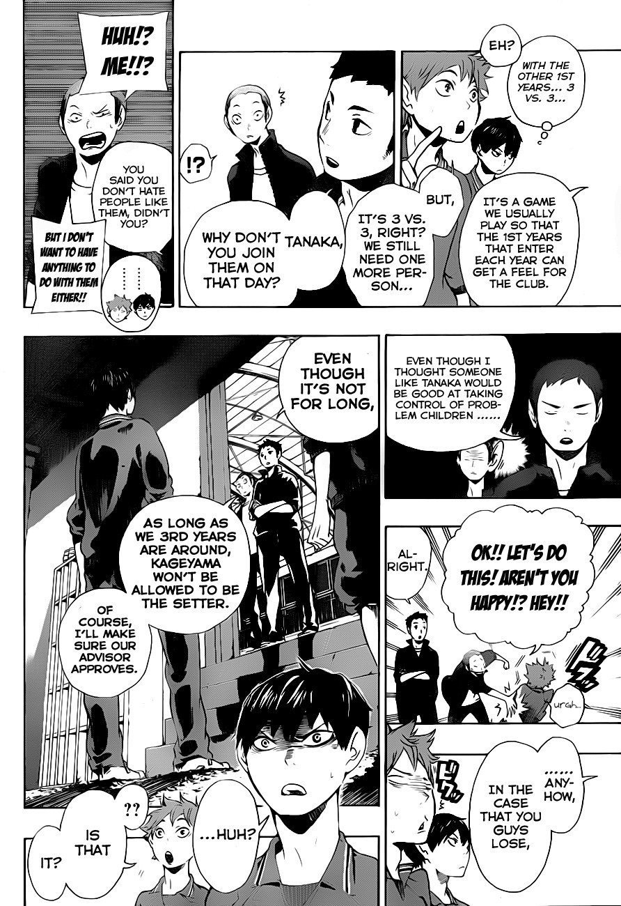 Haikyuu!! chapter 3 page 14