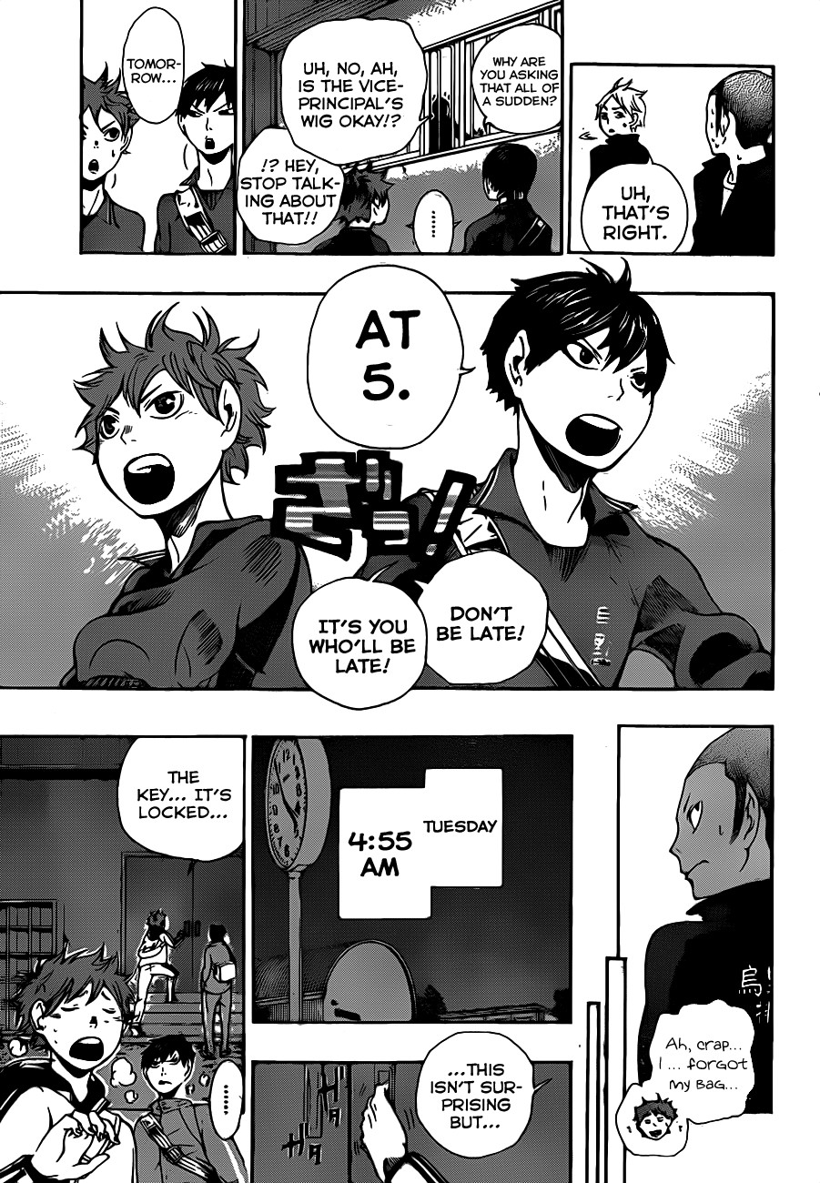 Haikyuu!! chapter 3 page 21