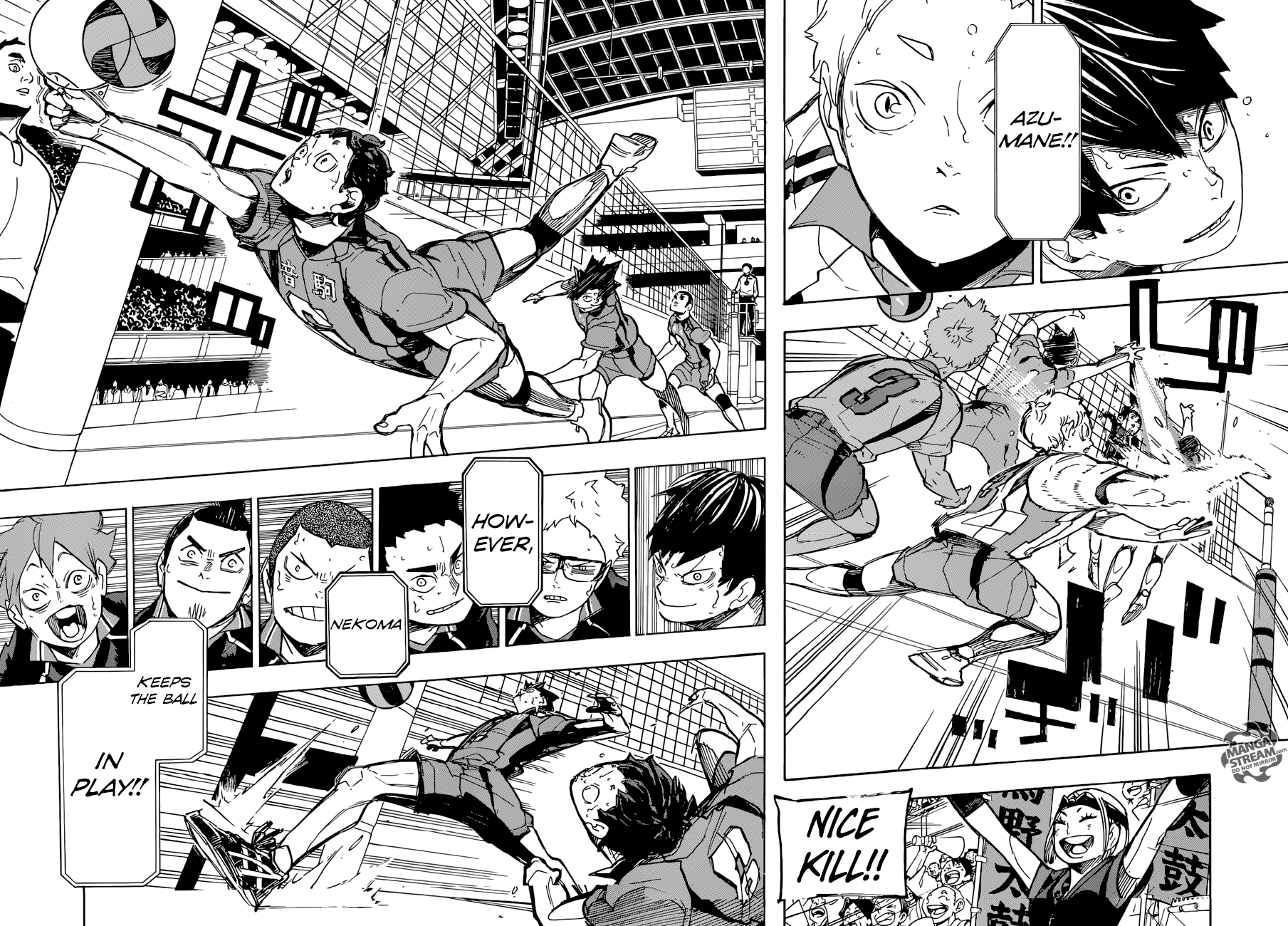 Haikyuu!! chapter 300 page 14