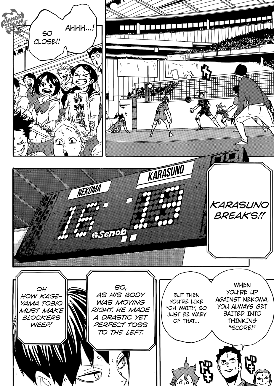 Haikyuu!! chapter 300 page 15