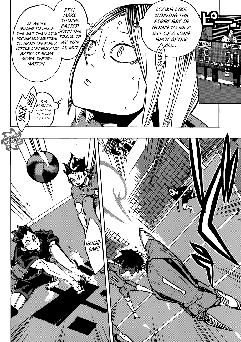 Haikyuu!! chapter 301 page 11