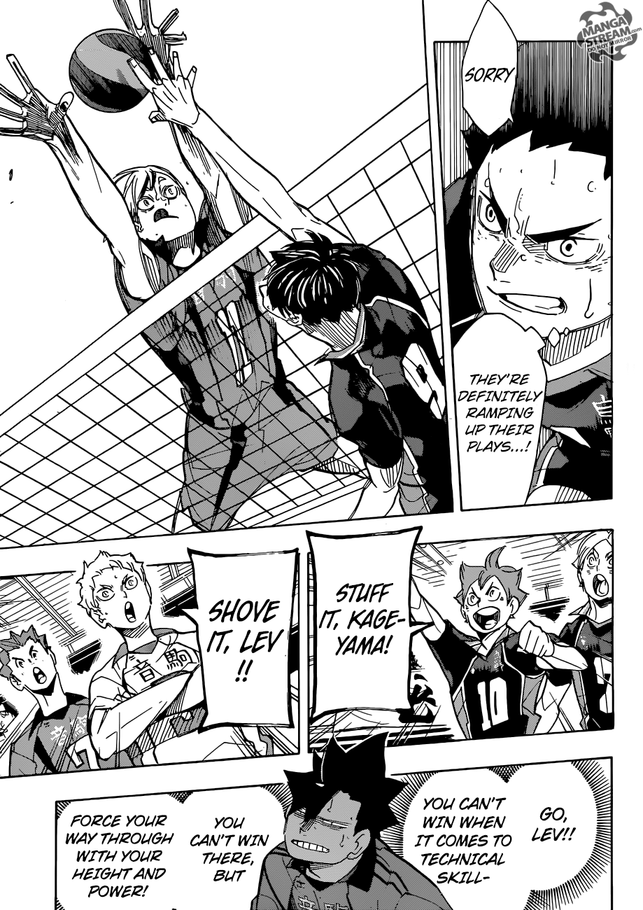 Haikyuu!! chapter 301 page 12