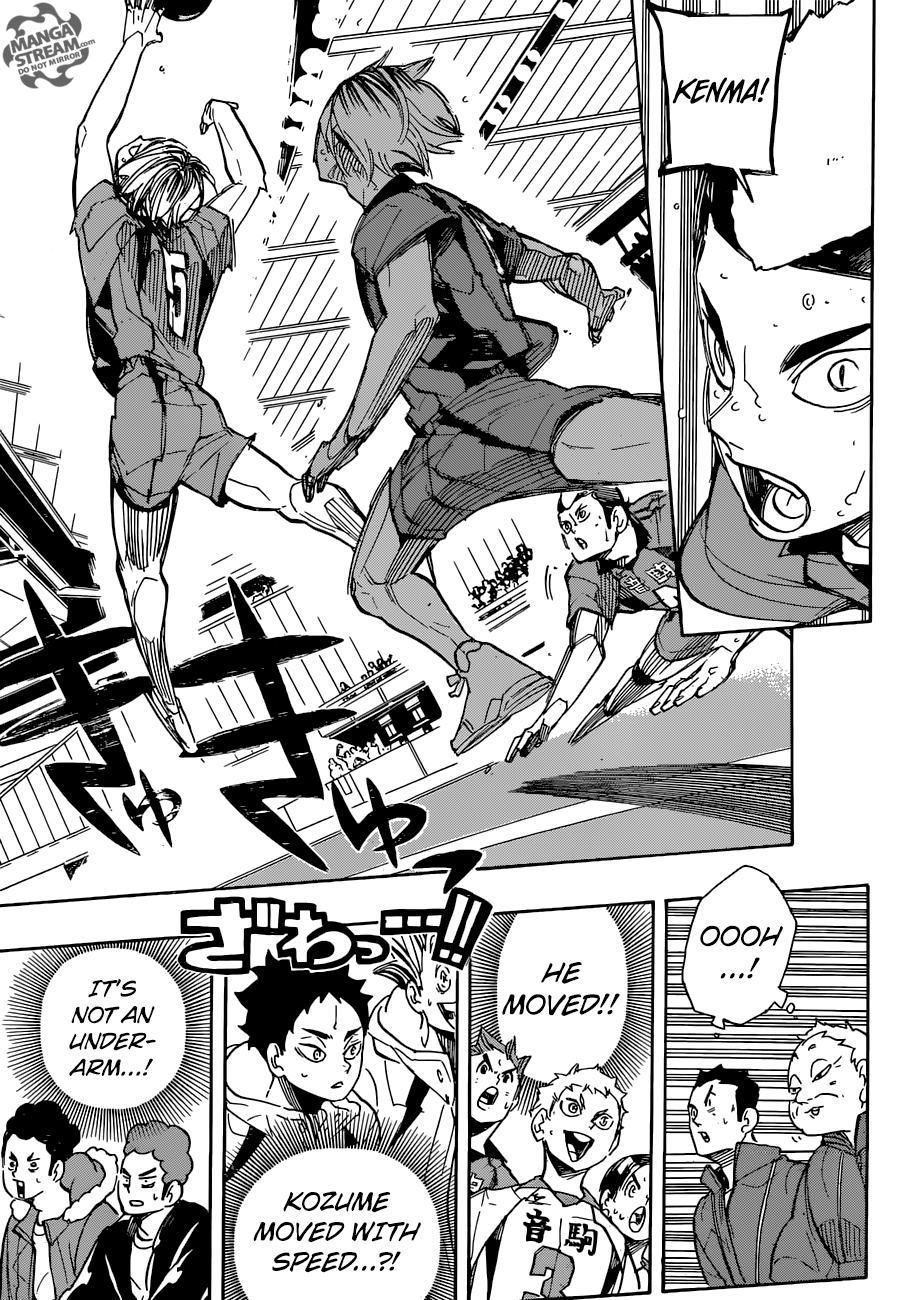 Haikyuu!! chapter 301 page 14