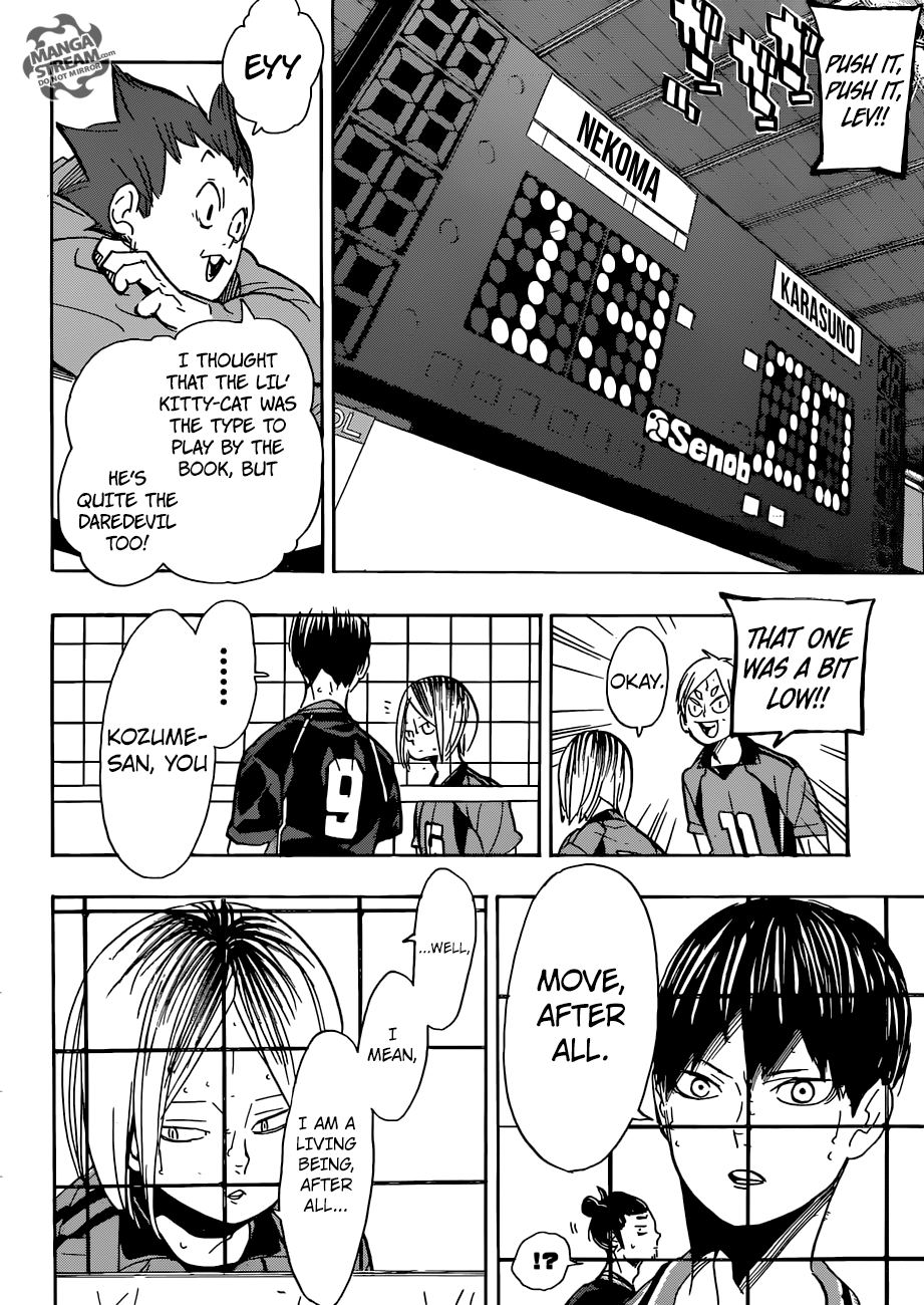 Haikyuu!! chapter 301 page 16
