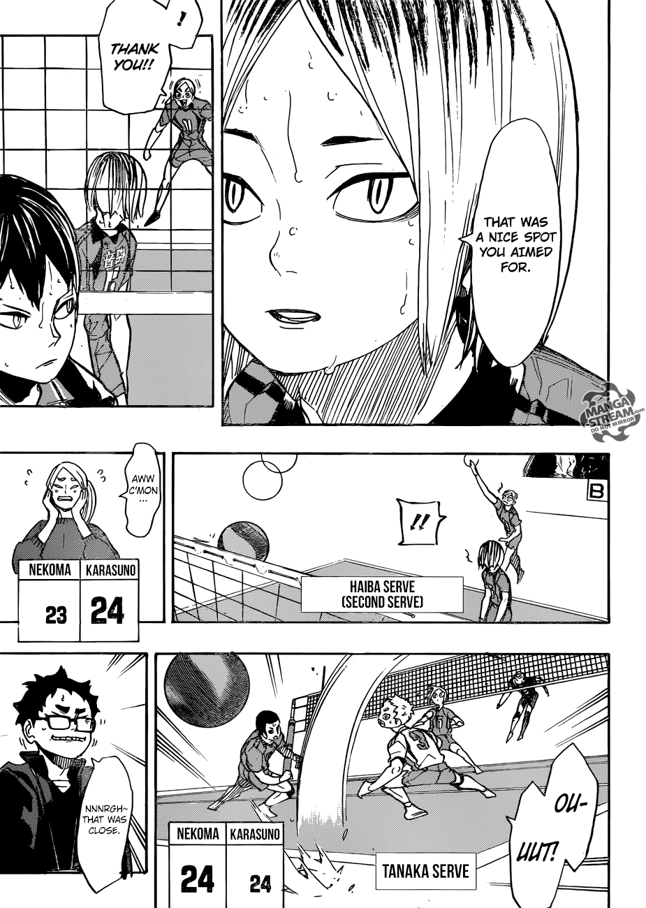 Haikyuu!! chapter 302 page 14