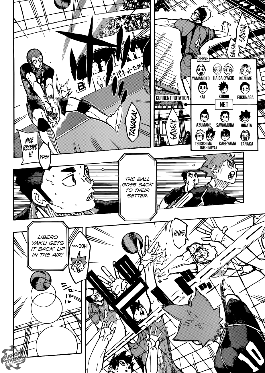 Haikyuu!! chapter 302 page 15