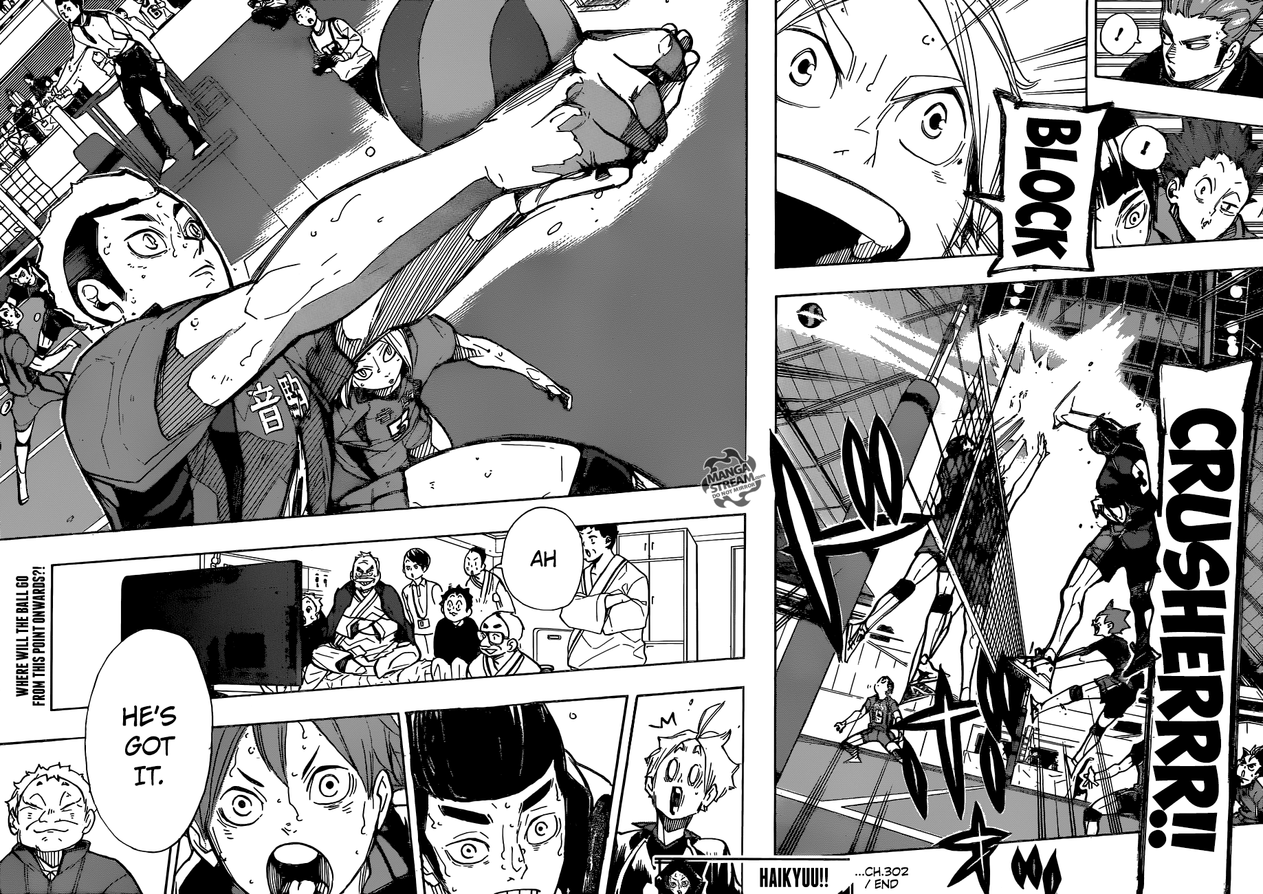 Haikyuu!! chapter 302 page 18