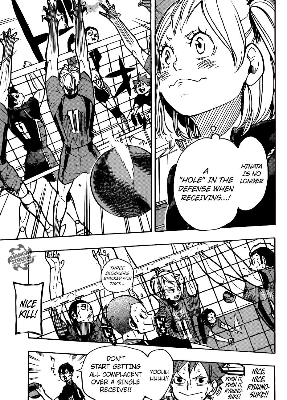 Haikyuu!! chapter 302 page 8