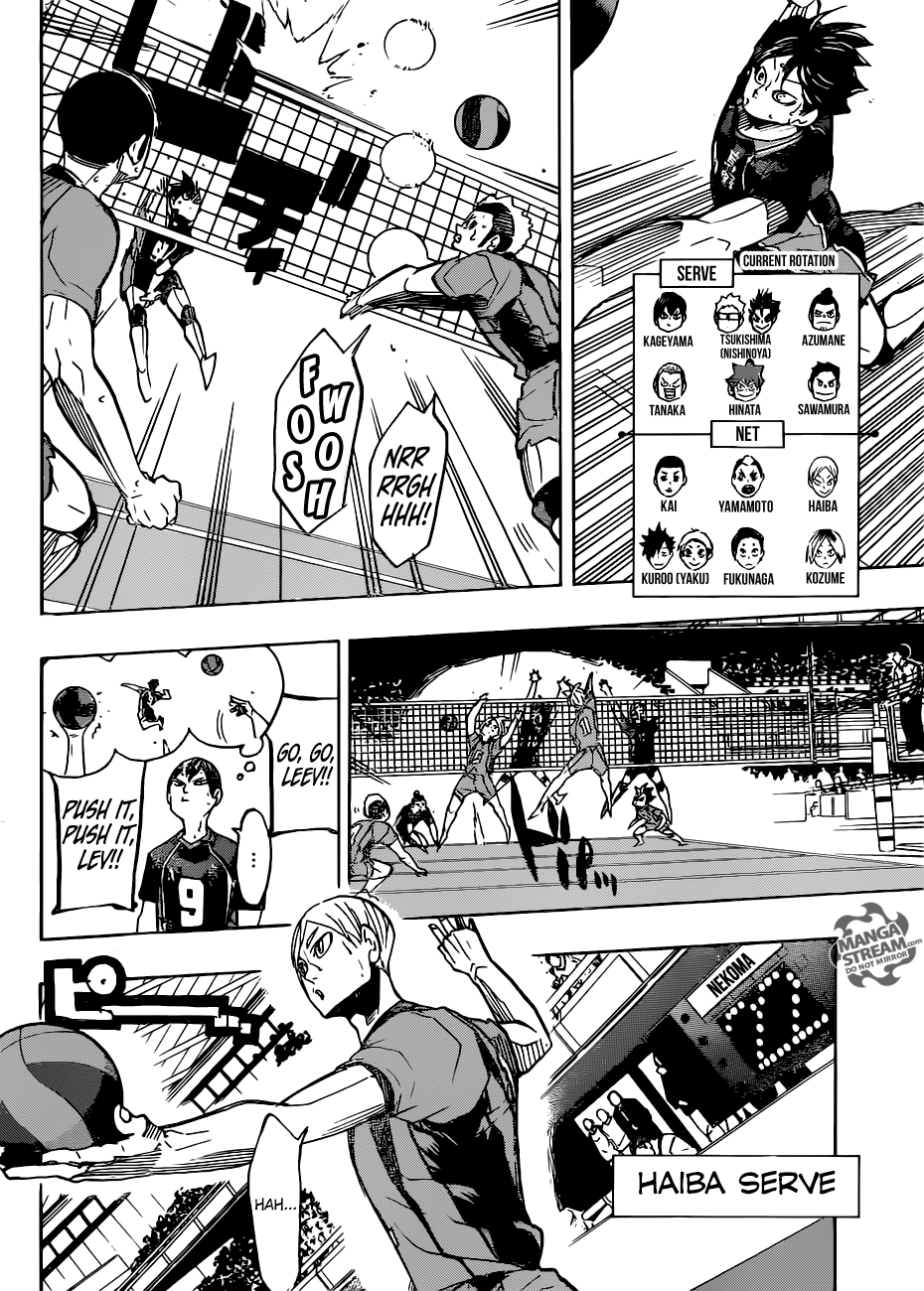 Haikyuu!! chapter 302 page 9