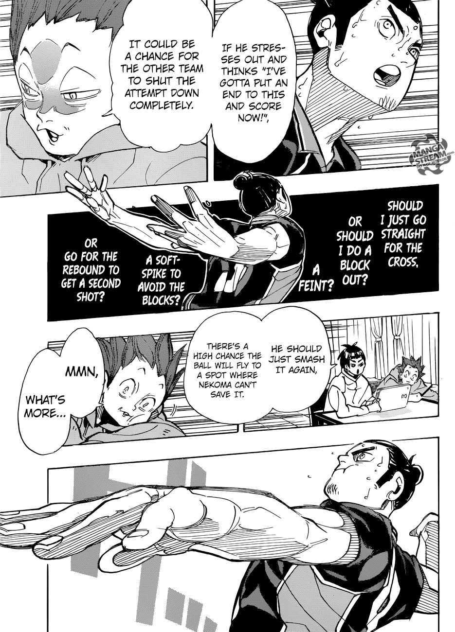 Haikyuu!! chapter 303 page 14