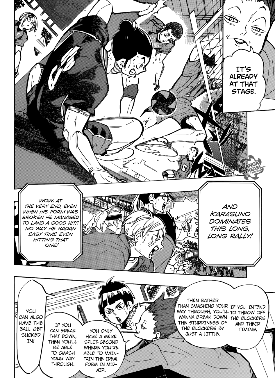 Haikyuu!! chapter 303 page 16