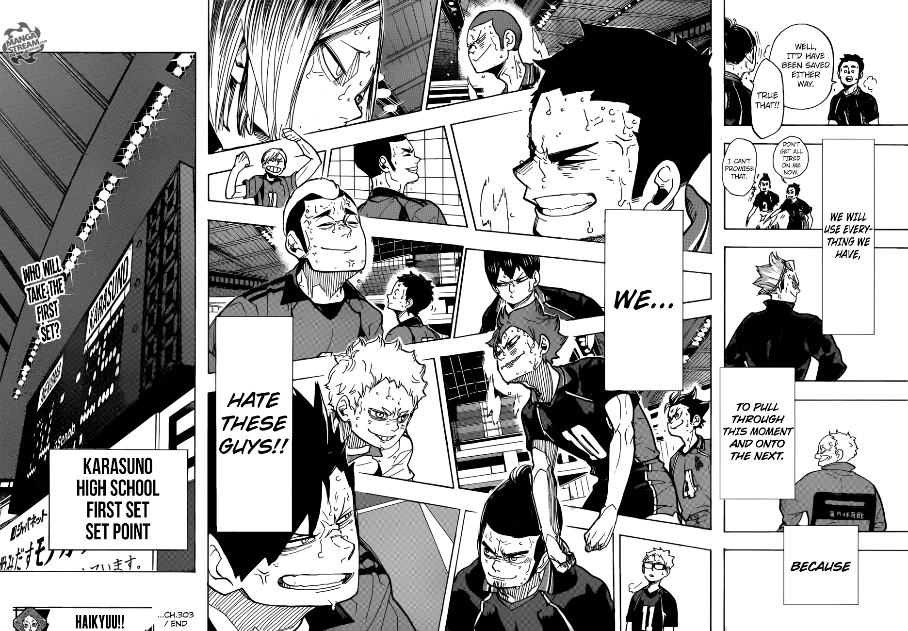 Haikyuu!! chapter 303 page 18