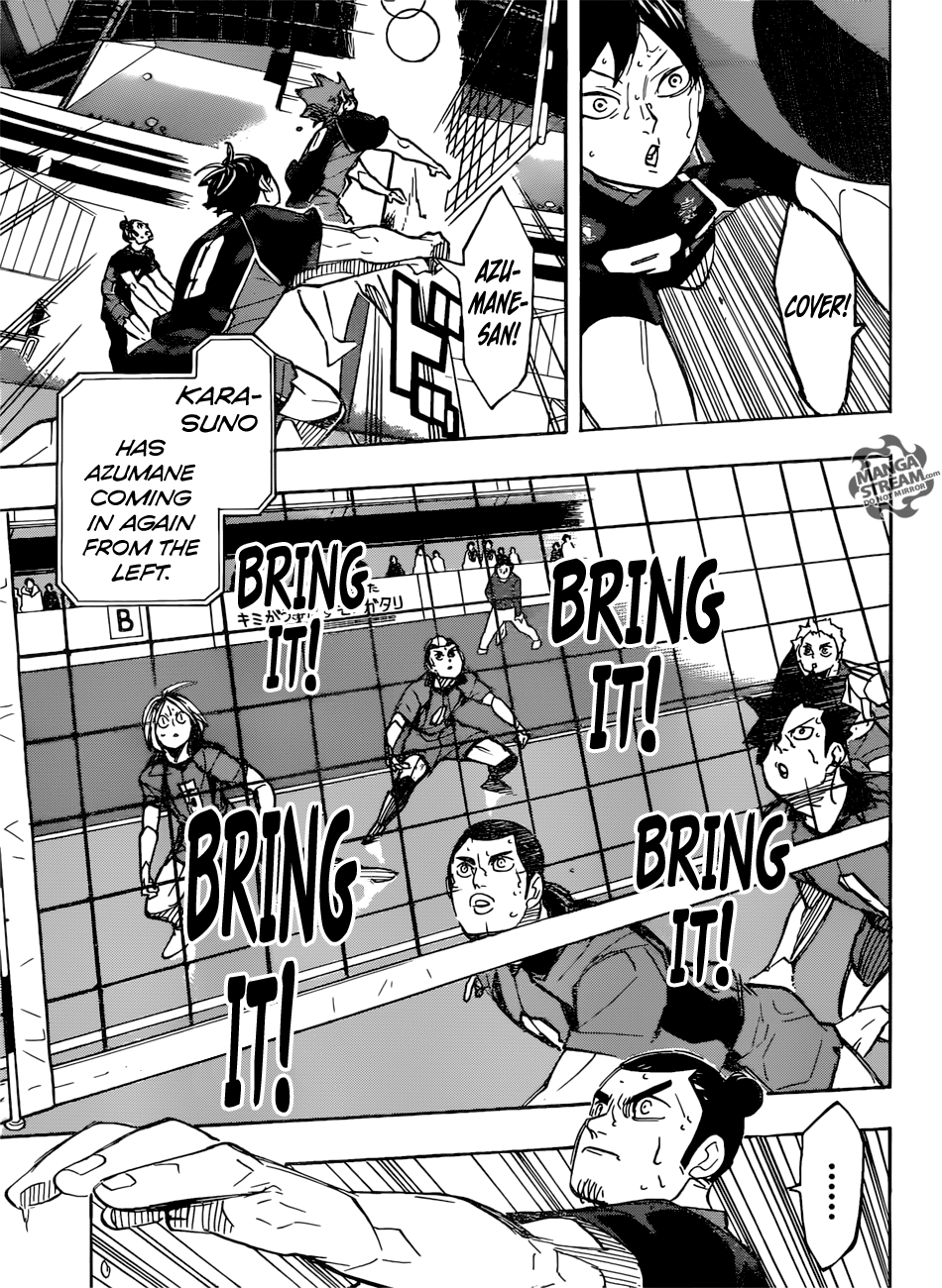 Haikyuu!! chapter 303 page 6