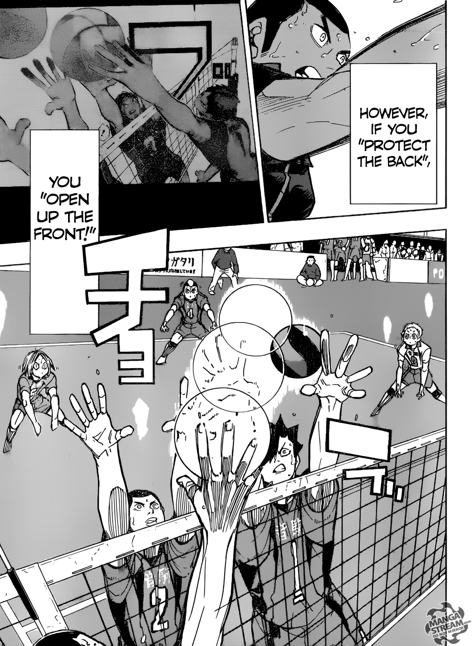 Haikyuu!! chapter 303 page 8