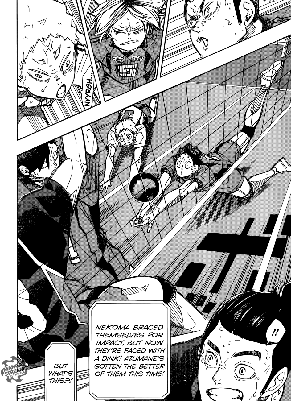 Haikyuu!! chapter 303 page 9