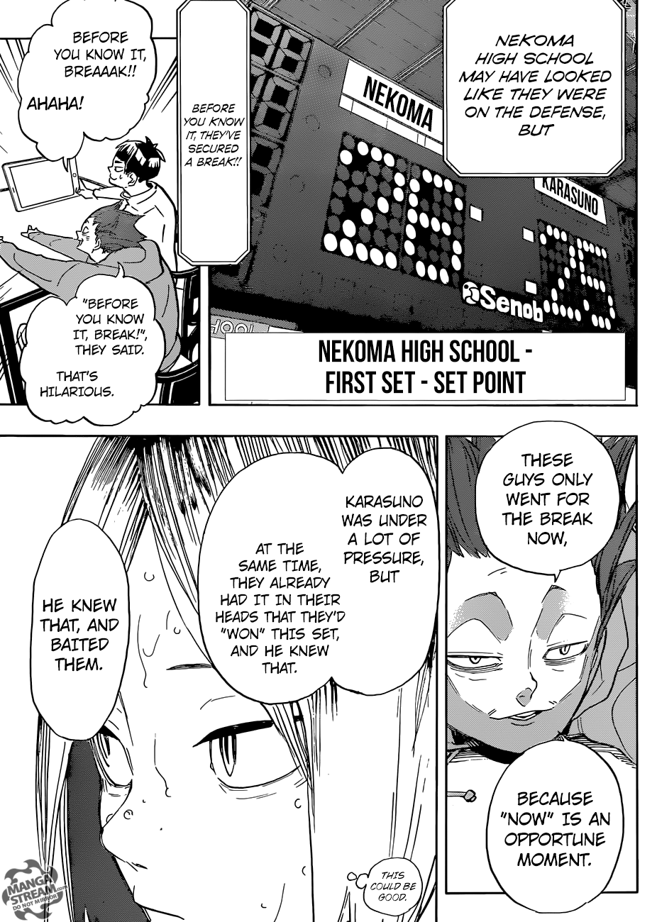 Haikyuu!! chapter 304 page 10