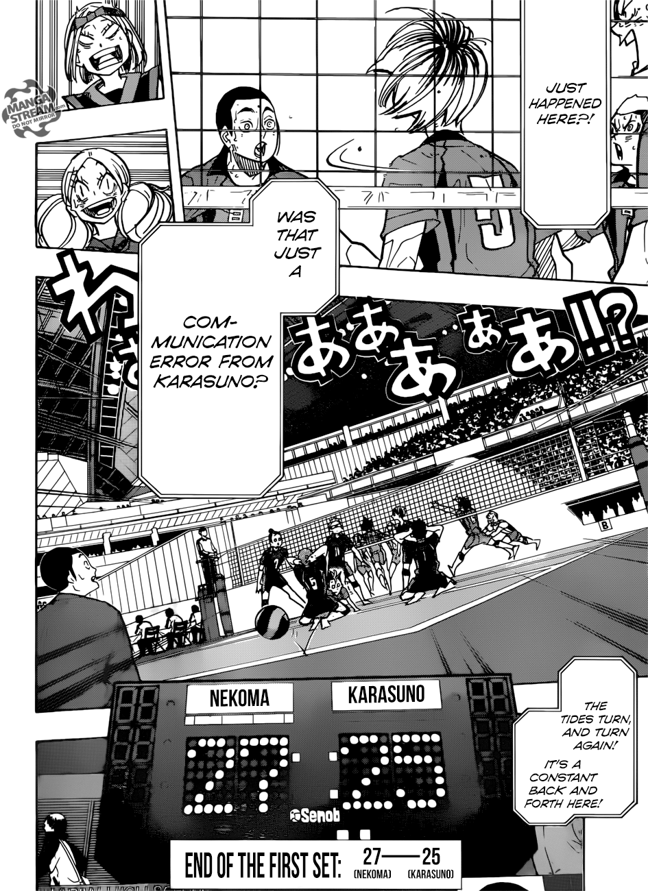 Haikyuu!! chapter 304 page 16