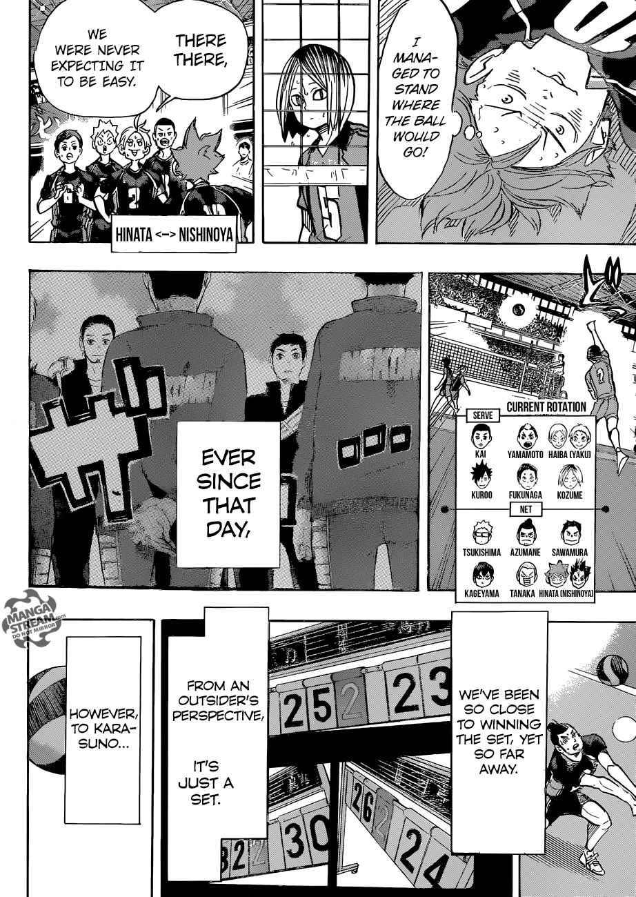 Haikyuu!! chapter 304 page 3