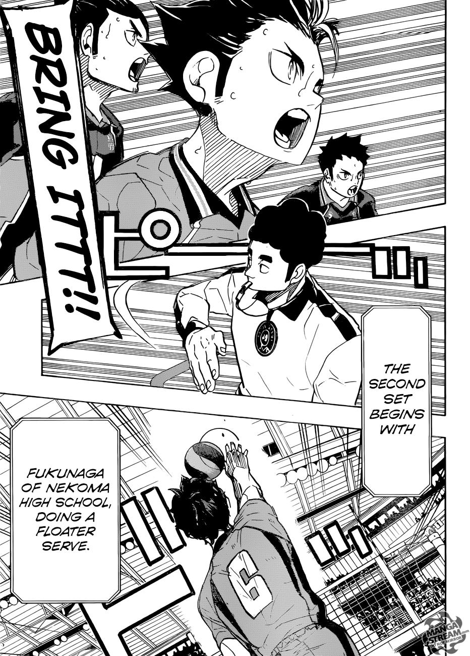 Haikyuu!! chapter 305 page 11