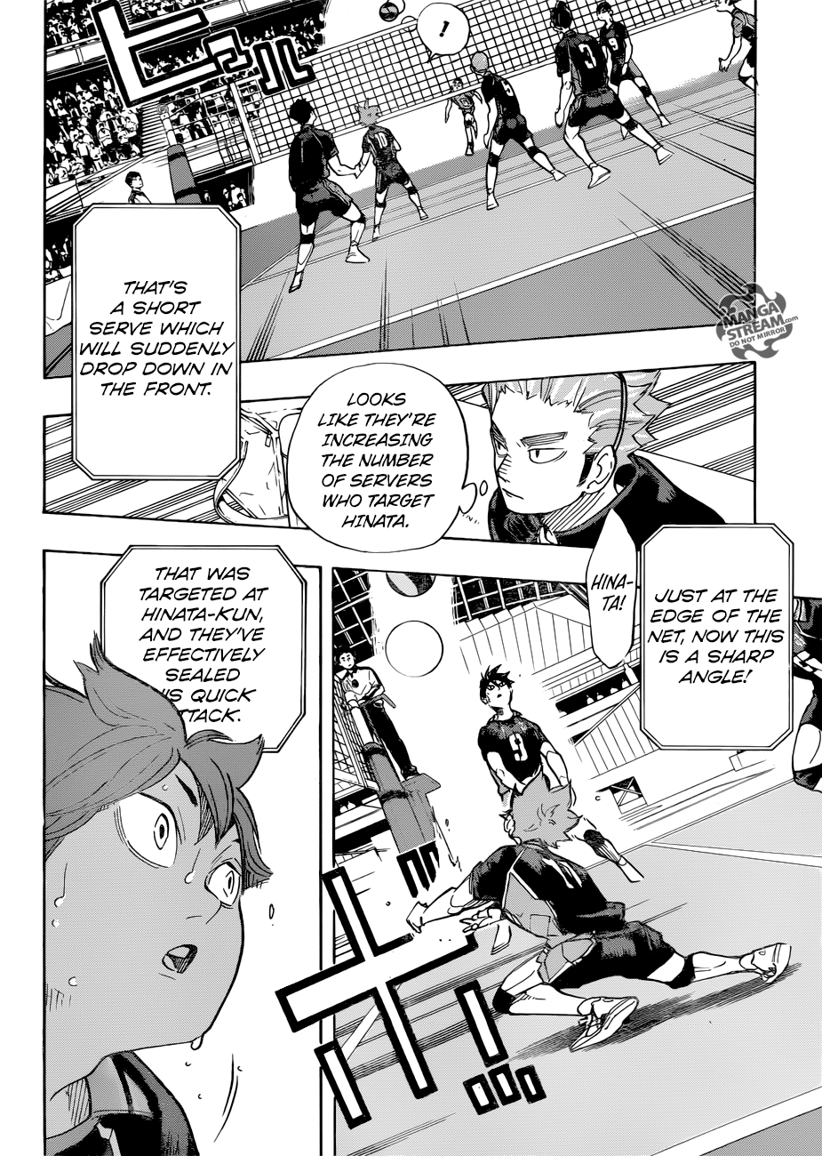 Haikyuu!! chapter 305 page 12
