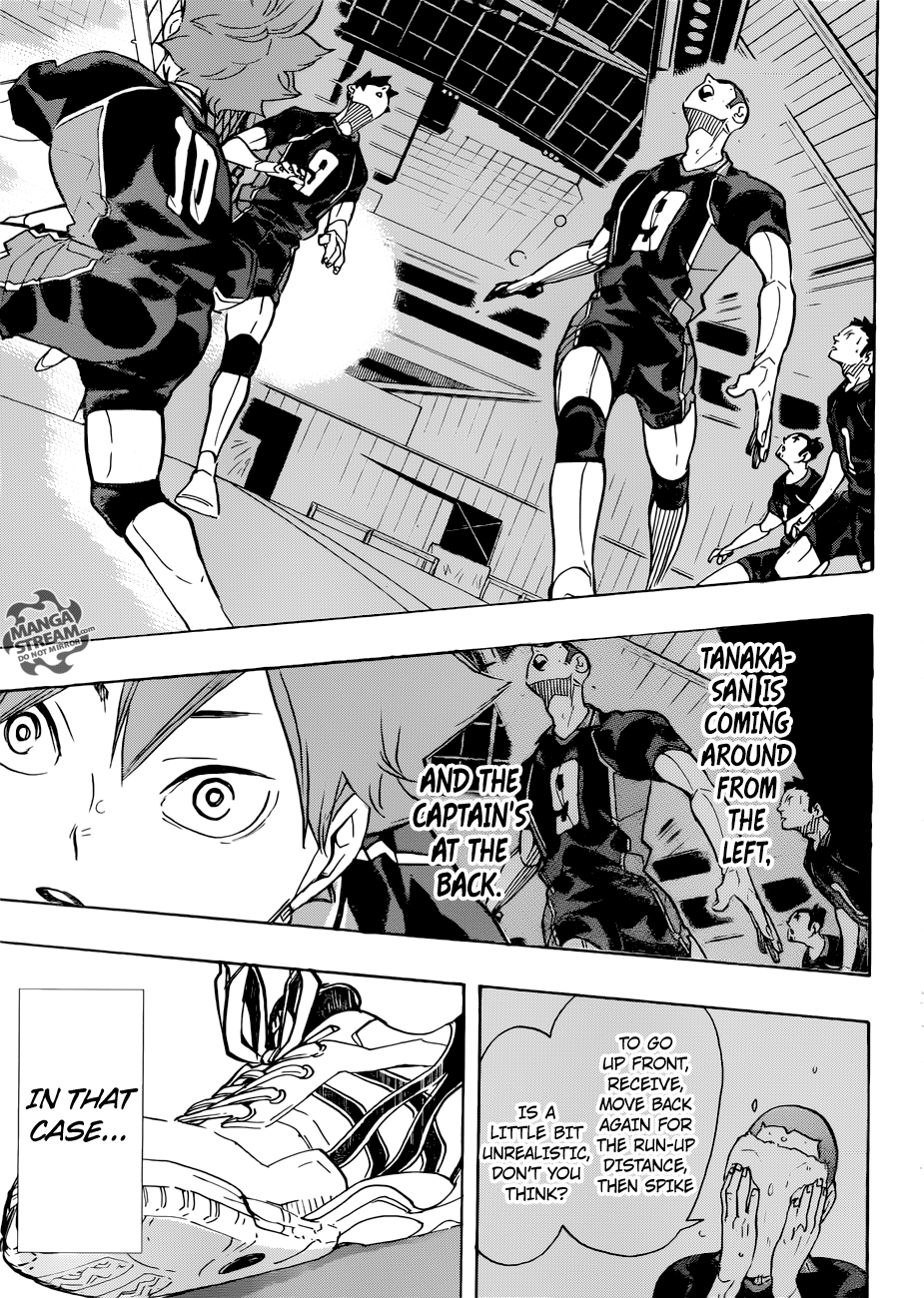 Haikyuu!! chapter 305 page 13