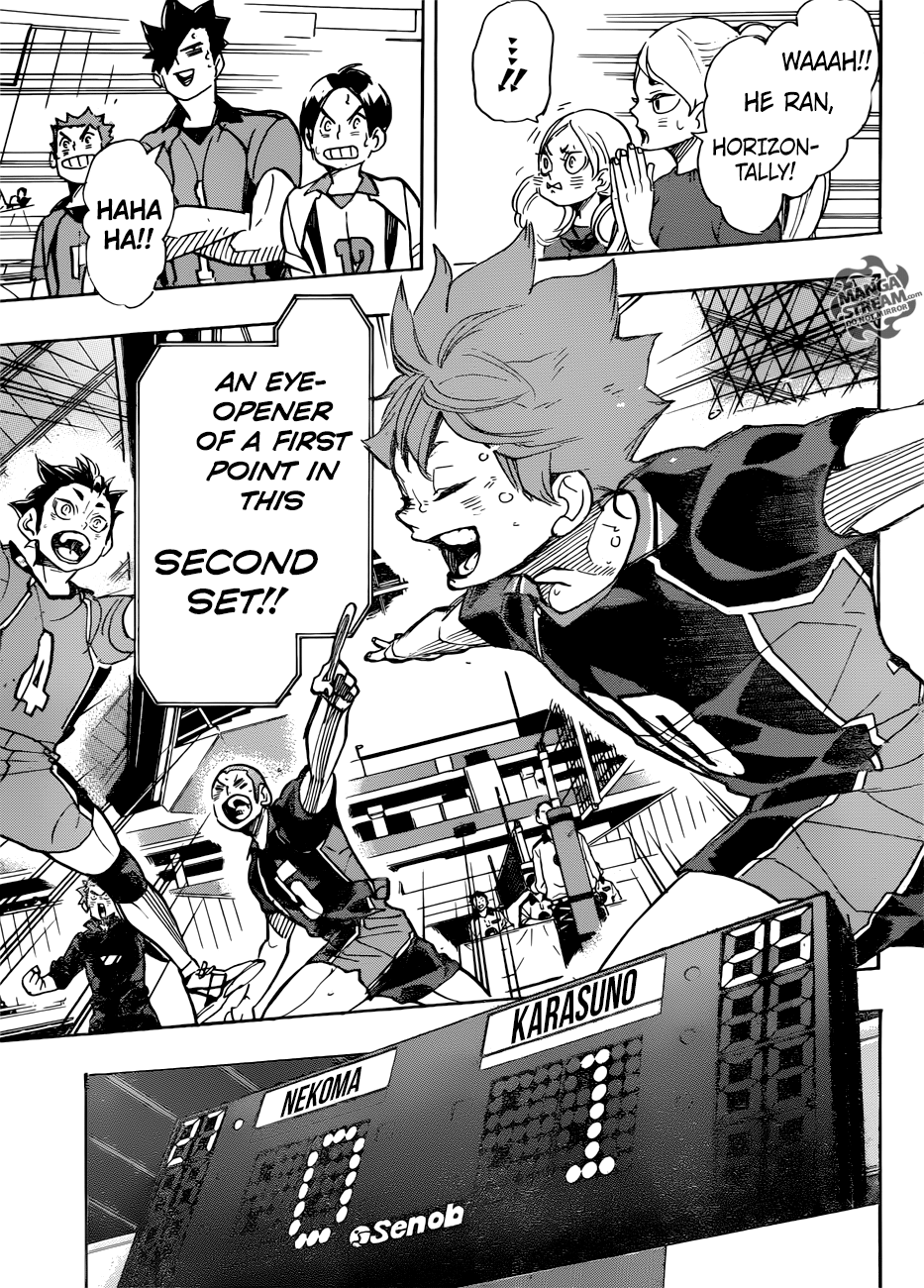 Haikyuu!! chapter 305 page 16