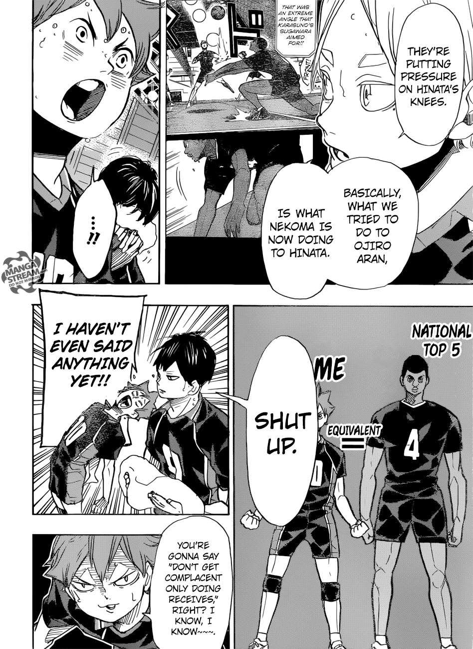 Haikyuu!! chapter 305 page 6