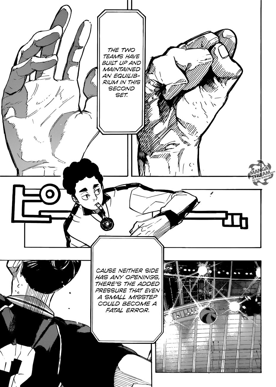 Haikyuu!! chapter 306 page 17