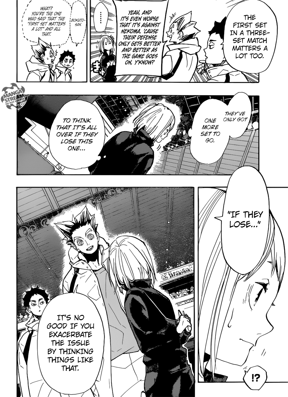 Haikyuu!! chapter 306 page 4