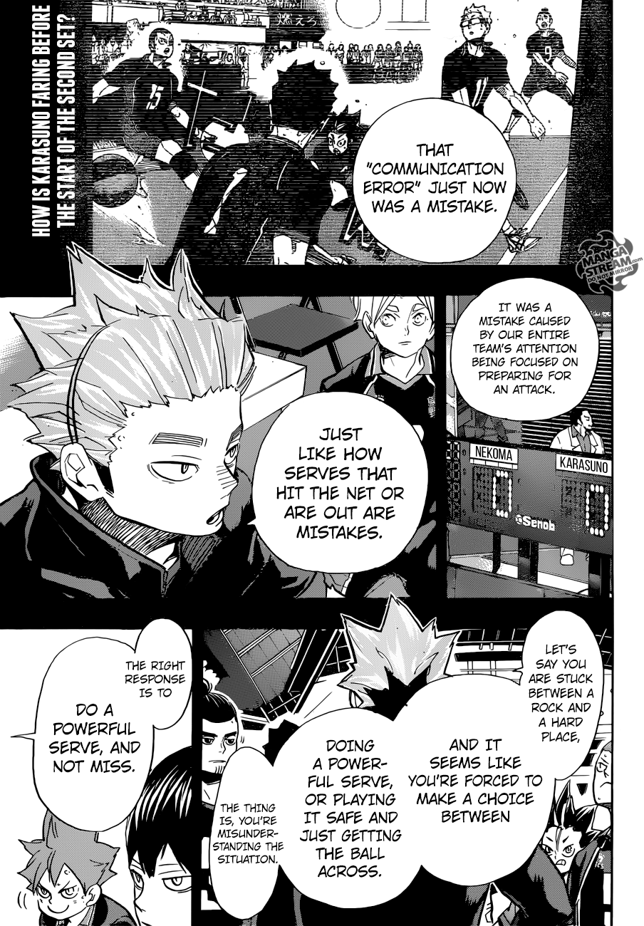 Haikyuu!! chapter 307 page 1