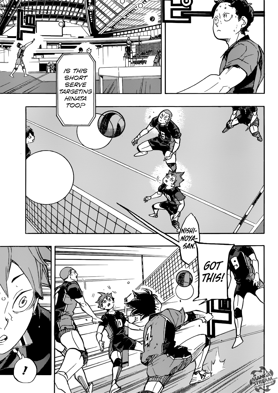 Haikyuu!! chapter 307 page 12