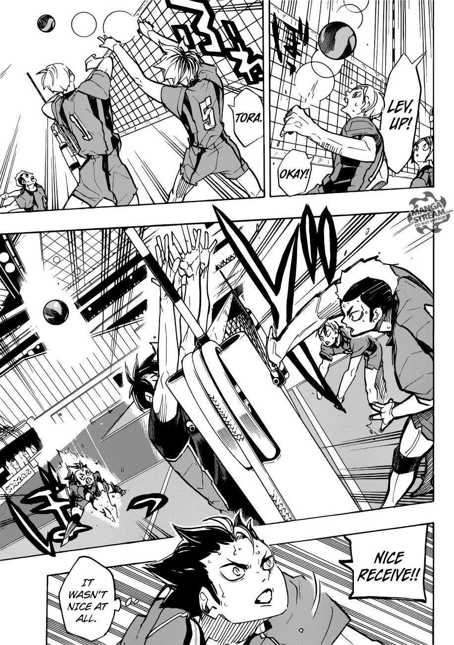 Haikyuu!! chapter 307 page 14