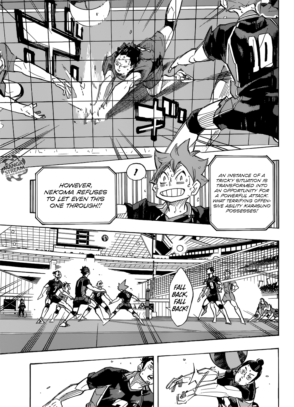 Haikyuu!! chapter 307 page 16