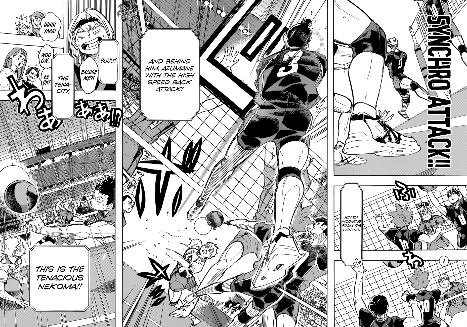 Haikyuu!! chapter 307 page 17
