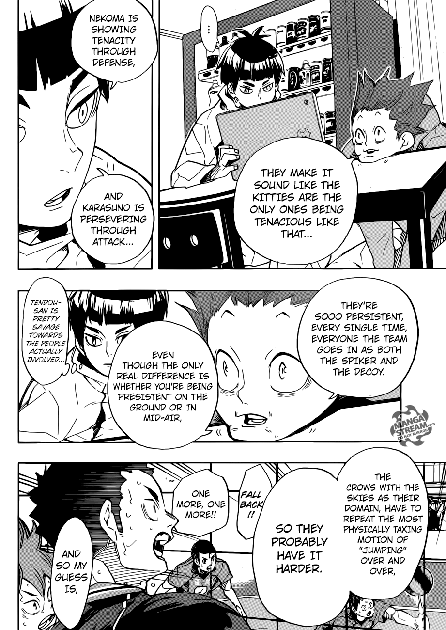 Haikyuu!! chapter 307 page 18