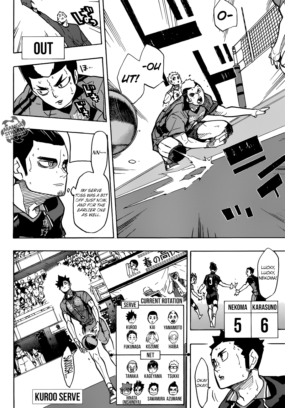 Haikyuu!! chapter 307 page 5