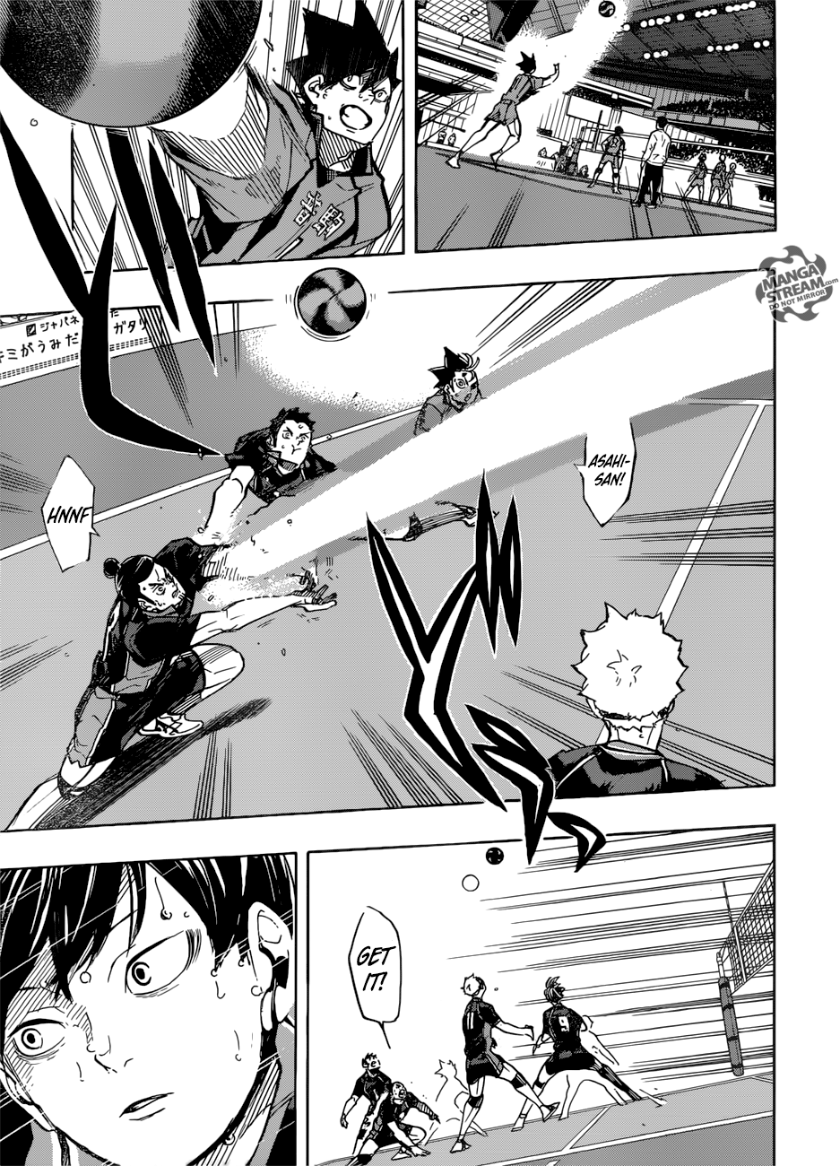 Haikyuu!! chapter 307 page 6
