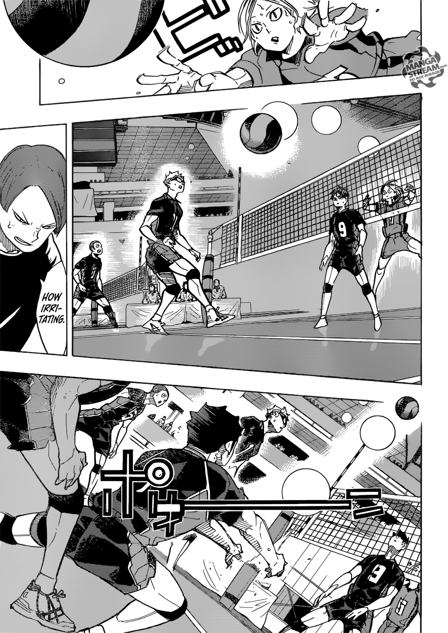 Haikyuu!! chapter 307 page 8