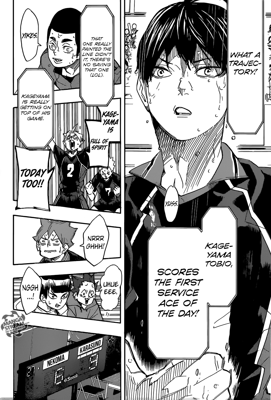 Haikyuu!! chapter 308 page 11