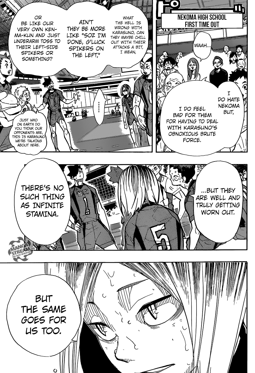 Haikyuu!! chapter 308 page 12