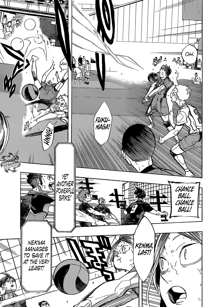 Haikyuu!! chapter 308 page 14