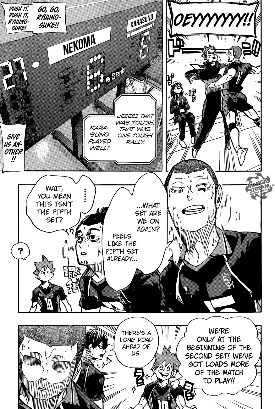 Haikyuu!! chapter 308 page 7