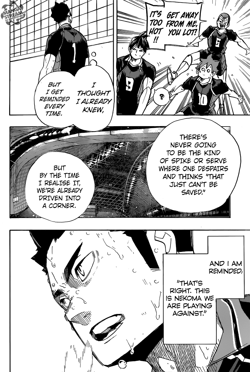 Haikyuu!! chapter 308 page 8