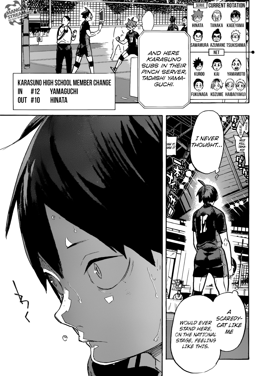 Haikyuu!! chapter 309 page 12